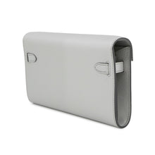 Load image into Gallery viewer, HERMES Kelly wallet long to go Argent Chevre Shamqila
