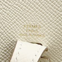 Load image into Gallery viewer, HERMES Evelyne Sellier Craie Epsom Size TPM
