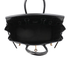 将图像加载到图库查看器中，HERMES Birkin Touch Black Niloticus Taurillon Size 25
