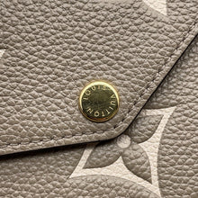 将图像加载到图库查看器中，LOUIS VUITTON Felicie Pochette Tourterelle/ClaimM82610 Monogram Empreinte Leather
