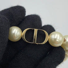 将图像加载到图库查看器中，Dior 30Montaigne Short Necklace ChokerN1116MTGRS_D301 Gold Plated Faux Pearl
