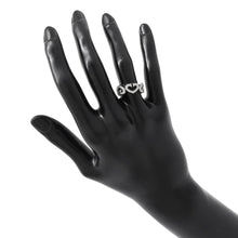 Load image into Gallery viewer, CARTIER C Heart Full Diamond Ring Size 49/#9B4043800/B4043849 18K White Gold
