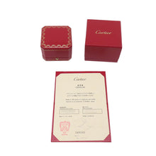 Load image into Gallery viewer, CARTIER C Heart Full Diamond Ring Size 49/#9B4043800/B4043849 18K White Gold
