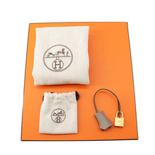 将图像加载到图库查看器中，HERMES Birkin Sellier SPO Craie/Gris Asphalt Epsom Size 25
