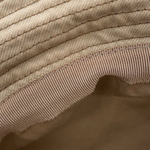 将图像加载到图库查看器中，PRADA triangle logo bucket hat Size XL Beige2HC137 Cotton100%
