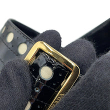 Load image into Gallery viewer, PRADA Mary Jane Pumps Black1I816N Patent Leather Size 37
