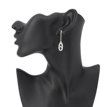 将图像加载到图库查看器中，HERMES Chaine d&#39;Ancre Farandole Earrings SV925
