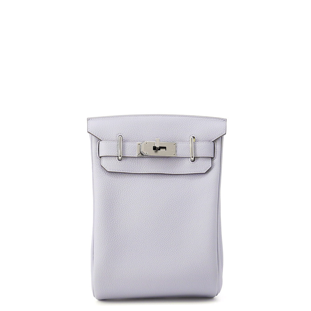 HERMES Akkad Green Pantan Togo Leather Size PM