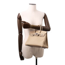 将图像加载到图库查看器中，HERMES Birkin Trench Togo Leather Size 25
