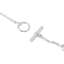 将图像加载到图库查看器中，HERMES Chaine d&#39;Ancre Farandole Necklace Size 80 SV925
