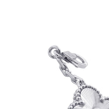 将图像加载到图库查看器中，Van Cleef &amp; Arpels Vintage Alhambra long necklace 20 motifs GuillocheVCARP9XH00 18K White Gold
