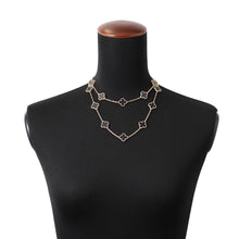 将图像加载到图库查看器中，Van Cleef &amp; Arpels Vintage Alhambra long necklace 20 motifsVCARA43100 18K Yellow Gold
