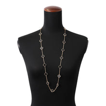 将图像加载到图库查看器中，Van Cleef &amp; Arpels Vintage Alhambra long necklace 20 motifsVCARA43100 18K Yellow Gold
