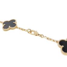 将图像加载到图库查看器中，Van Cleef &amp; Arpels Vintage Alhambra long necklace 20 motifsVCARA43100 18K Yellow Gold
