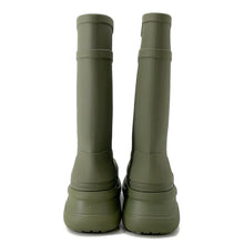 将图像加载到图库查看器中，BALENCIAGA Crocs collaboration clog boots Army Green677384 Rubber Size Chronomat 44
