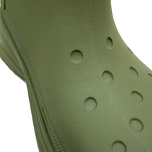 将图像加载到图库查看器中，BALENCIAGA Crocs collaboration clog boots Army Green677384 Rubber Size Chronomat 44
