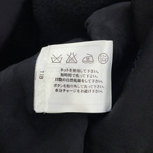 将图像加载到图库查看器中，CHANEL Camellia No-Collar Jacket Size Chronomat 44 BlackP52753 Wool 76% Nylon13% Silk11%
