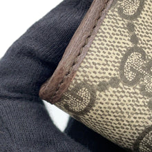 将图像加载到图库查看器中，GUCCI GG Supreme Ophidia Continental Wallet Beige/Brown838485 PVC/Leather
