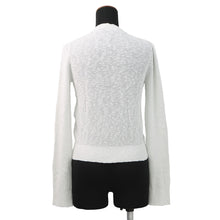 将图像加载到图库查看器中，CHANEL Coco Beach COCO Button Cardigan Size 36 WhiteP78600 Cotton95% Nylon4% Polyurethane1%
