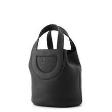 将图像加载到图库查看器中，HERMES in-the-loop Tote Bag Black Taurillon Clemence Swift Leather Size 18
