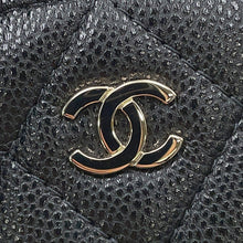 将图像加载到图库查看器中，CHANEL Matelasse 2wayBag BlackAP4746 Caviar Leather
