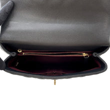 Load image into Gallery viewer, CHANEL Coco Handle 2WAYHandbag BlackA92991 Caviar Leather Size 29
