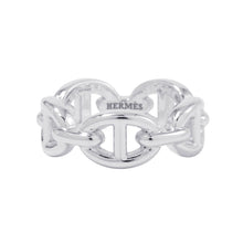 Load image into Gallery viewer, HERMES Chaine d&#39;Ancre Anchene Ring Size PM/49/#9 SV925
