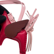 将图像加载到图库查看器中，HERMES Rodeo Pegasus Framboise/Rose Sakura/RougeSellier Lambskin Size PM
