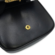 将图像加载到图库查看器中，CELINE Triomphe Claude Shoulder Bag Black10I513DPV Leather
