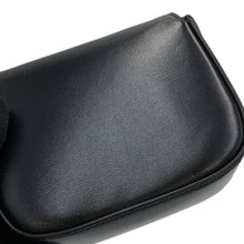 将图像加载到图库查看器中，CELINE Triomphe Claude Shoulder Bag Black10I513DPV Leather
