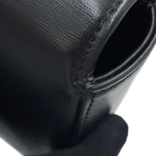 将图像加载到图库查看器中，CELINE Triomphe Claude Shoulder Bag Black10I513DPV Leather
