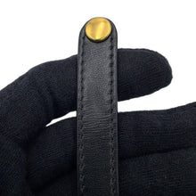 将图像加载到图库查看器中，CELINE Triomphe Claude Shoulder Bag Black10I513DPV Leather
