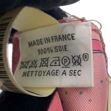 Load image into Gallery viewer, HERMES Twilly SpaceDerby Space Derby Rose/Blue/Jaune Silk100%
