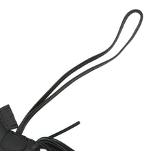 将图像加载到图库查看器中，HERMES Rodeo Bag Charm Black Lambskin Size PM
