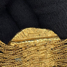 Load image into Gallery viewer, CHANEL Gripoa 3083 Vintage Necklace Gold Plated Color Stone
