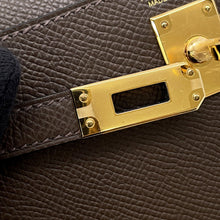 将图像加载到图库查看器中，HERMES Mini Kelly 2 Ecorce Epsom
