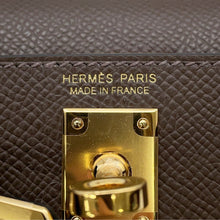 将图像加载到图库查看器中，HERMES Mini Kelly 2 Ecorce Epsom
