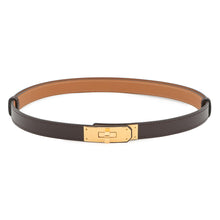 Load image into Gallery viewer, HERMES kelly belt 18 Ebene Vache Hunter Leather
