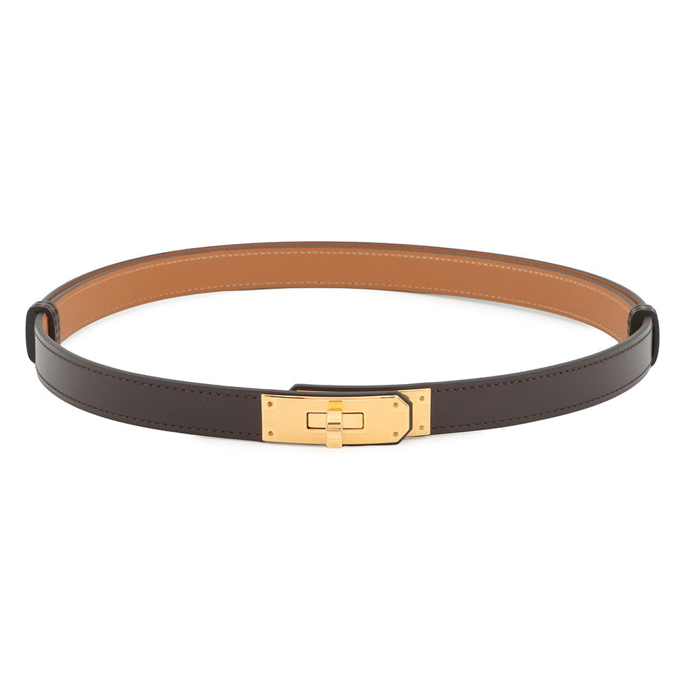 HERMES kelly belt 18 Ebene Vache Hunter Leather