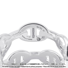 Load image into Gallery viewer, HERMES Double Enchaine Ring Size PM/55/#15 SV925
