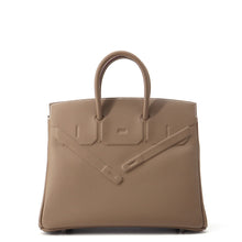 将图像加载到图库查看器中，HERMES Birkin Shadow Etoupe Swift Leather Size 25
