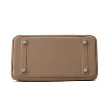 将图像加载到图库查看器中，HERMES Birkin Shadow Etoupe Swift Leather Size 25
