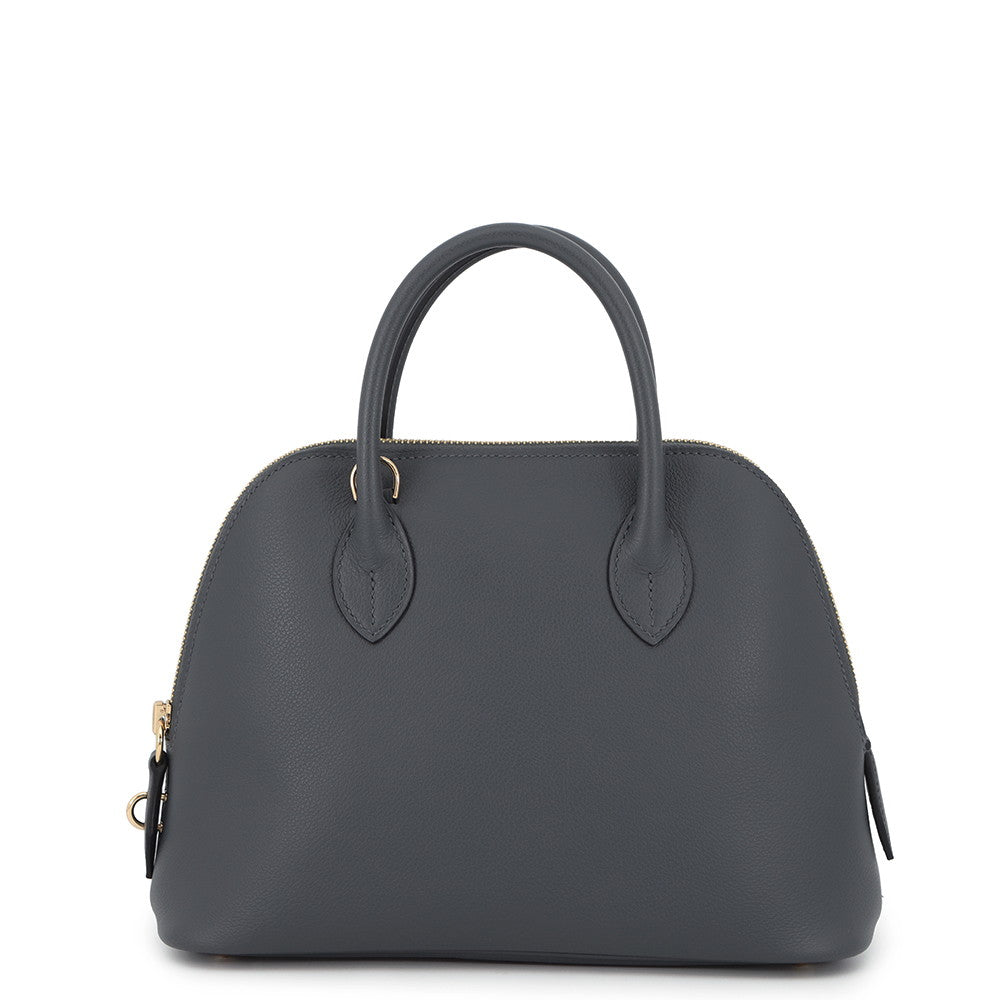 HERMES Bolide 1923 Verso Grimist/Black Evercolor Size 25