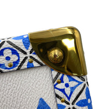 Load image into Gallery viewer, LOUIS VUITTON Coffret Tresor24 White/BlueM10250 Monogram Visor Pool
