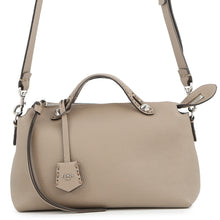Load image into Gallery viewer, FENDI By the Way Selleria Greige8BL155 Calf Leather Size Medium
