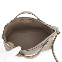 Load image into Gallery viewer, FENDI By the Way Selleria Greige8BL155 Calf Leather Size Medium
