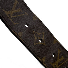将图像加载到图库查看器中，LOUIS VUITTON Belt/Pochette Duo BrownM9836 Monogram Size 80

