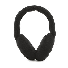 Load image into Gallery viewer, CHANEL CC Logo Earmuffs BlackAAA431 Shearling
