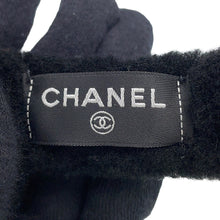 Load image into Gallery viewer, CHANEL CC Logo Earmuffs BlackAAA431 Shearling
