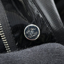 Load image into Gallery viewer, CHANEL BijouxButton Technical Fabric Blouson Size 36 BlackP77341 Polyester100% Rhinestone
